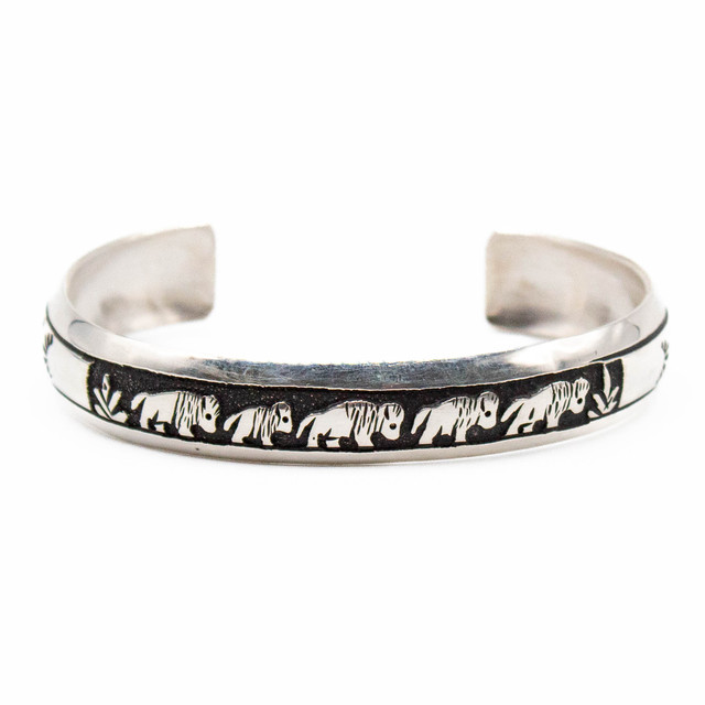 Silver Buffalo Silver Cuff