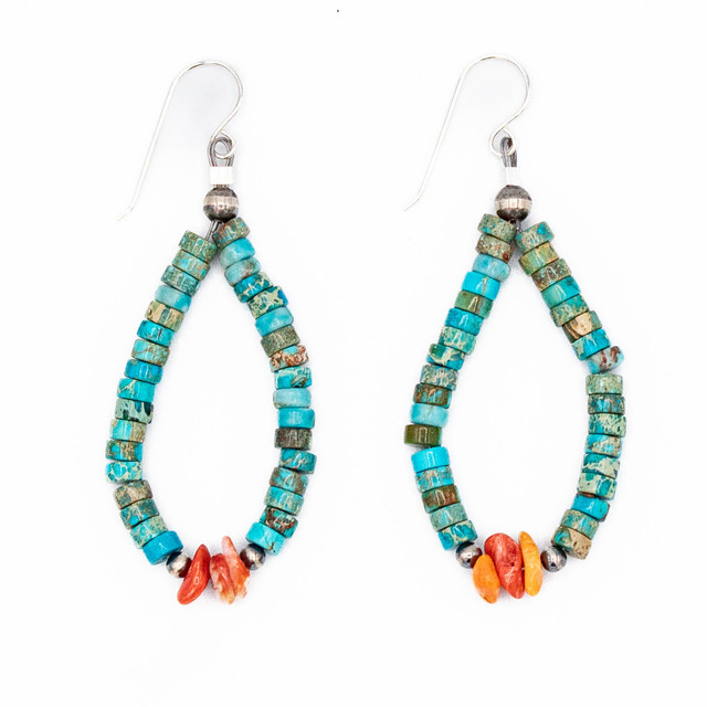 Turquoise & Silver Traditional Turquoise & Spiny Oyster