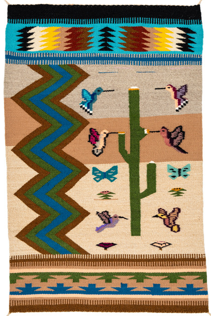 All Rugs Arizona Pictorial Hummingbirds