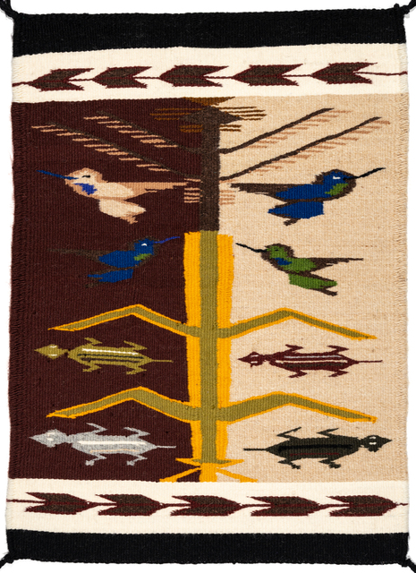 All Rugs Corn Pollen Path With Hummingbirds