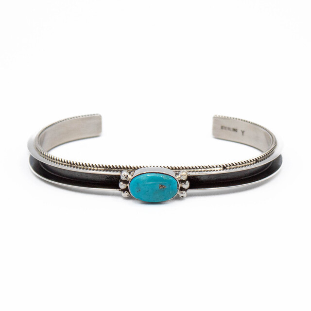 Turquoise & Silver Turquoise Bracelet