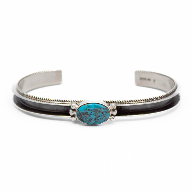 Turquoise & Silver Turquoise Bracelet
